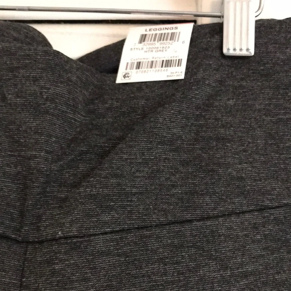 NWT INC Dark Gray High-Waisted Leggings SZ XS